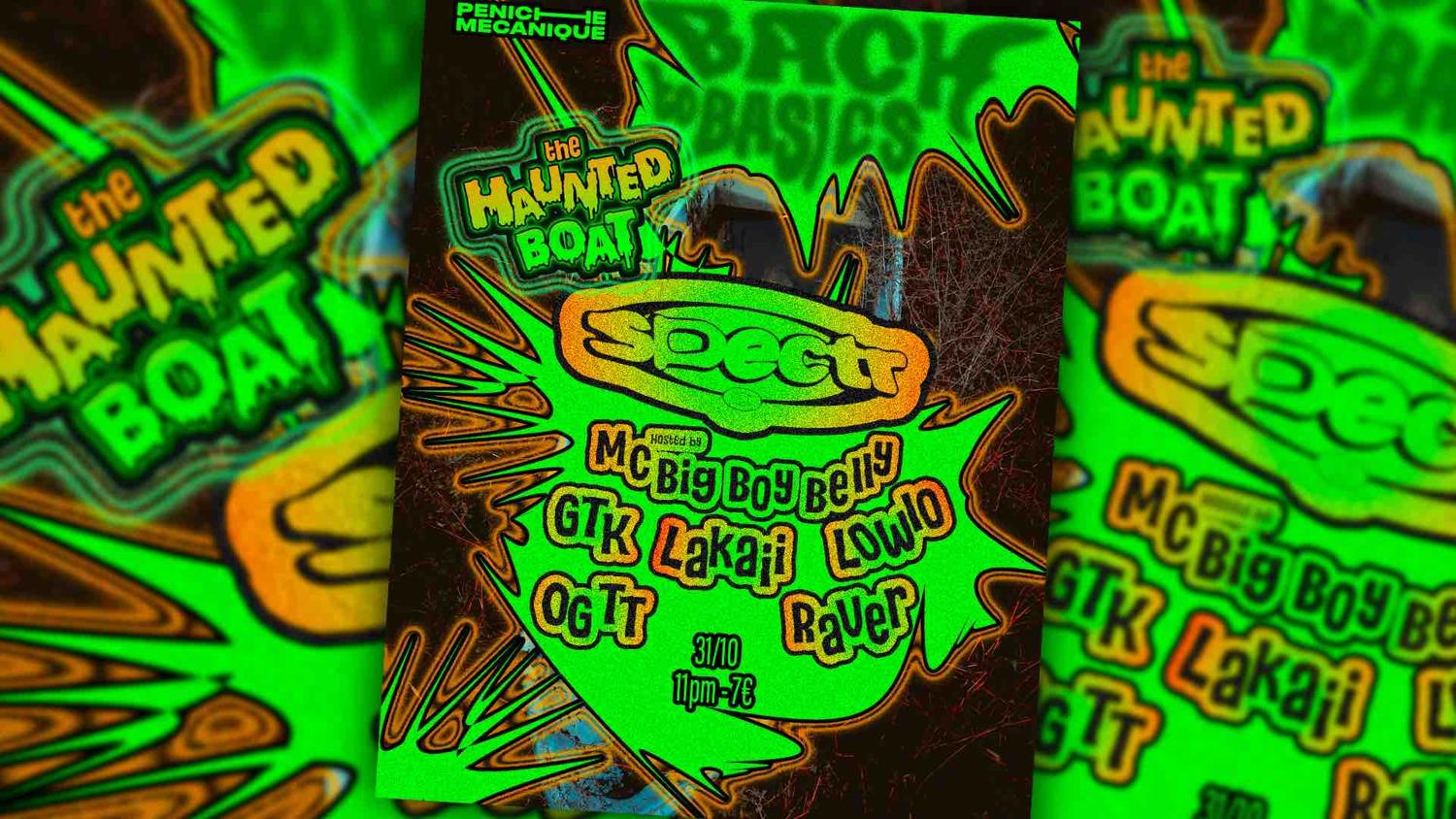 The Haunted Boat W / Spectr Crew