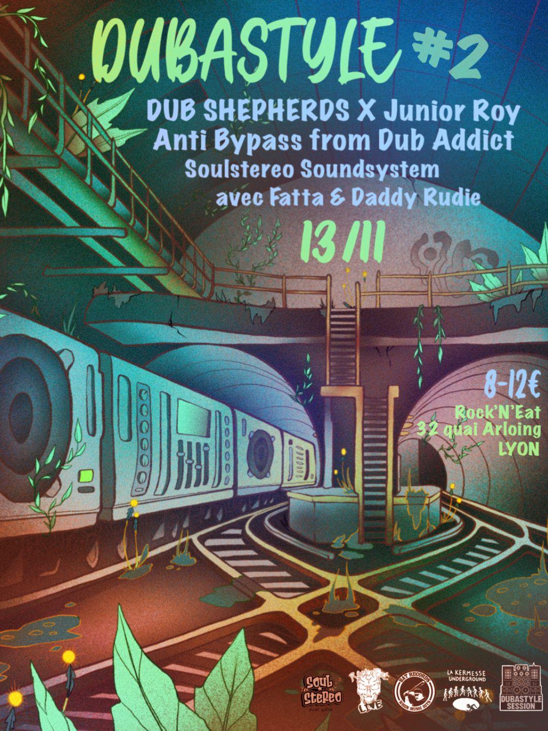 Dubastyle Session #003 - Dub Shepherd Dr.Charty Ft Junior Roy / Anti-Bypass (Dub Addict)