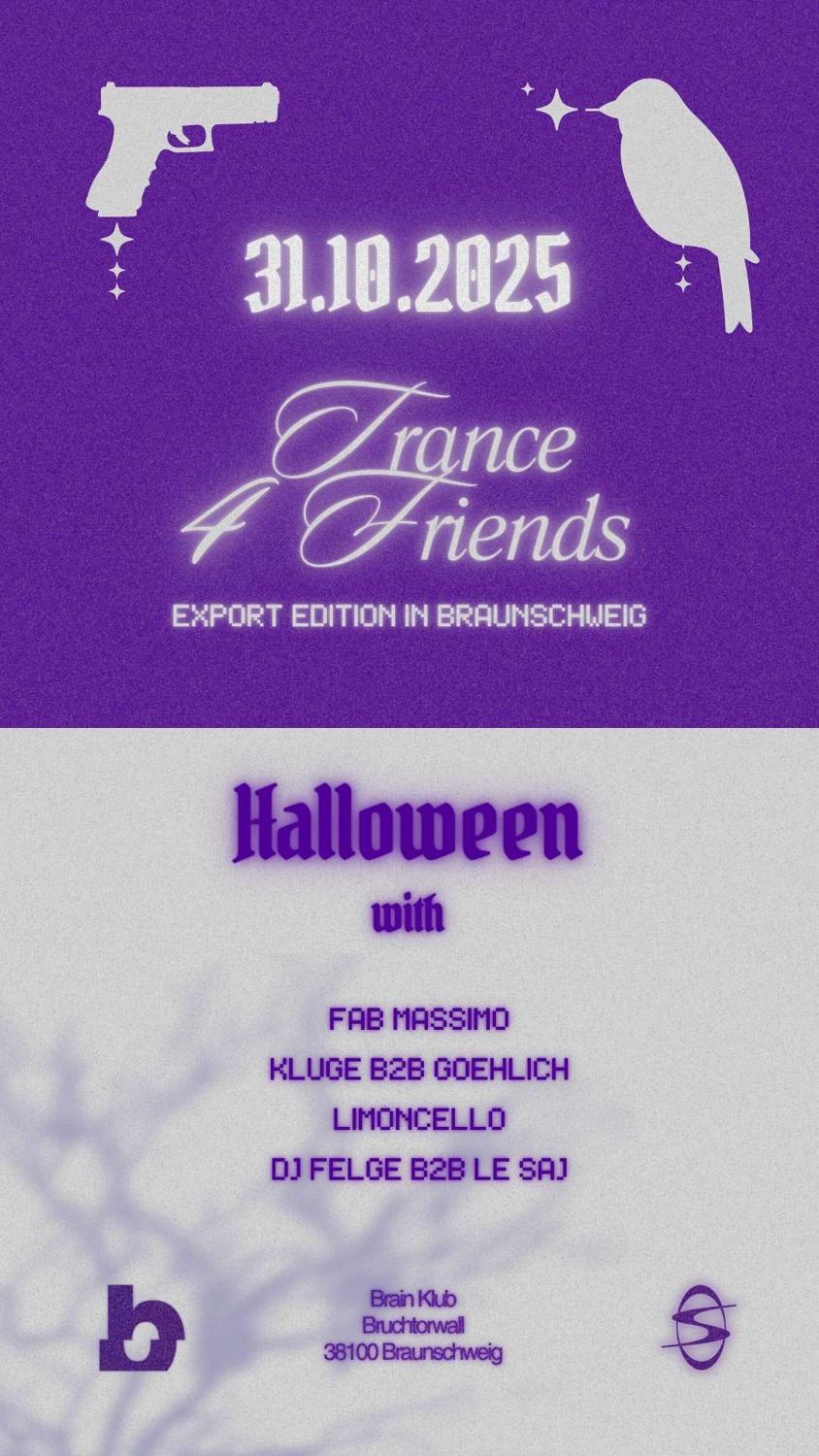 Trance 4 Friends - Halloween Edition