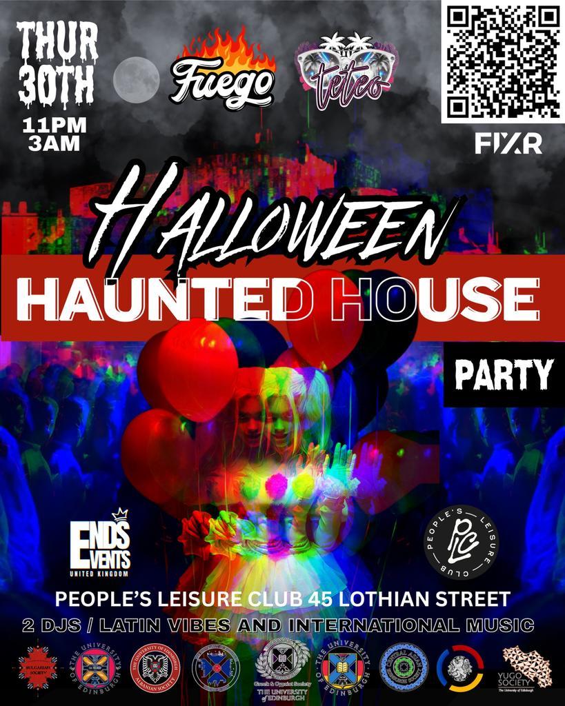 Fuego Halloween Party: Teteo Haunted House
