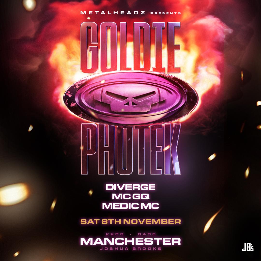 Goldie & Photek - Metalheadz Manchester