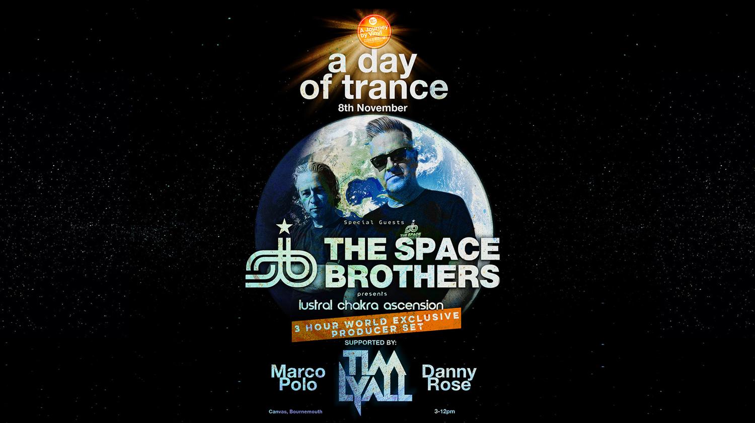 The Space Brothers - 3 Hour World Exclusive Vinyl Producer Set With Tim Lyall