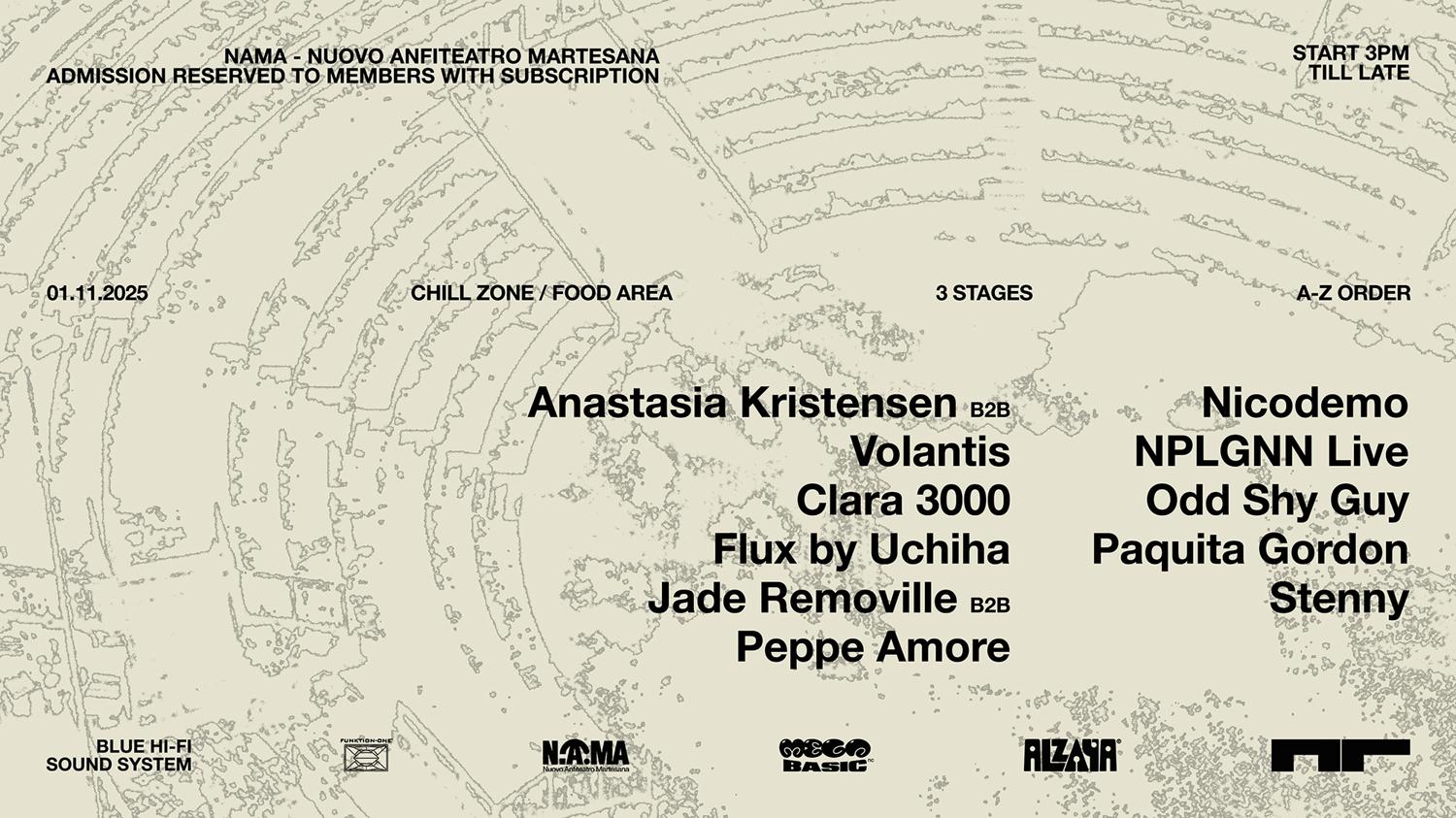 Alzaya & Mega Basic Invite: Paquita Gordon, Stenny, Anastasia Kristensen, Clara 3000