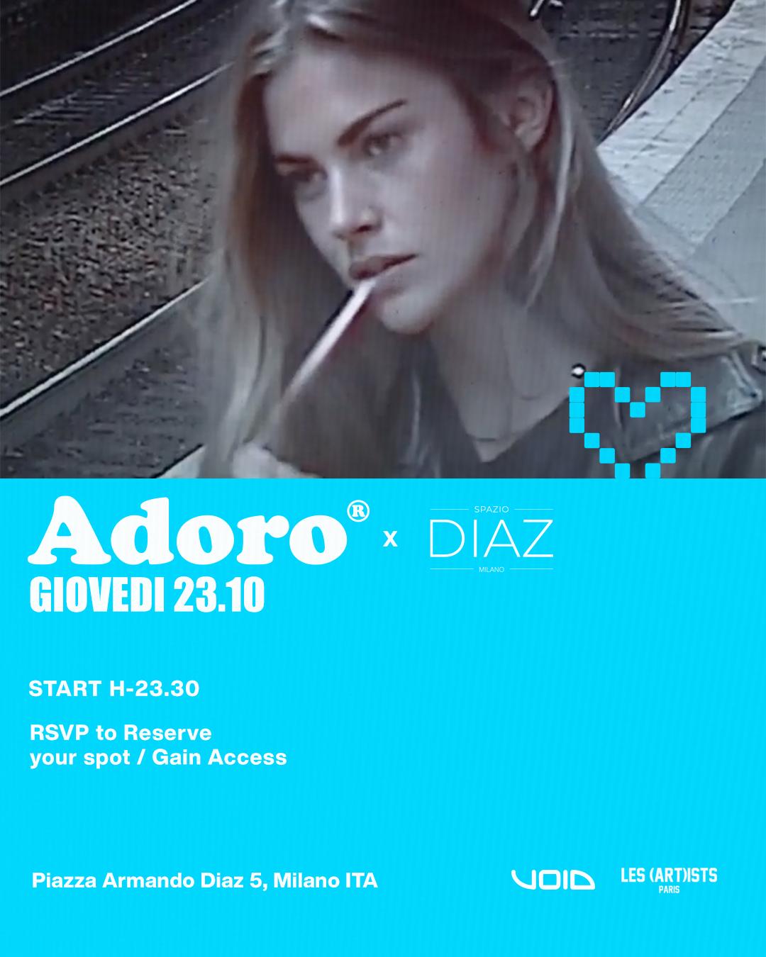Adoro X Spazio Diaz