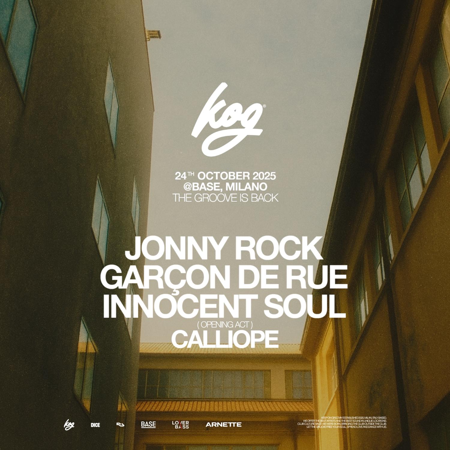 Jonny Rock W/ Keep On Groovin At Base - The Groove Is Back