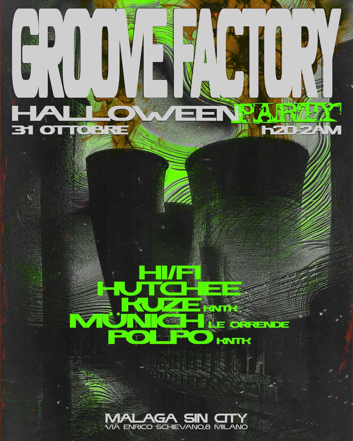The Groove Factory'S Halloween Party