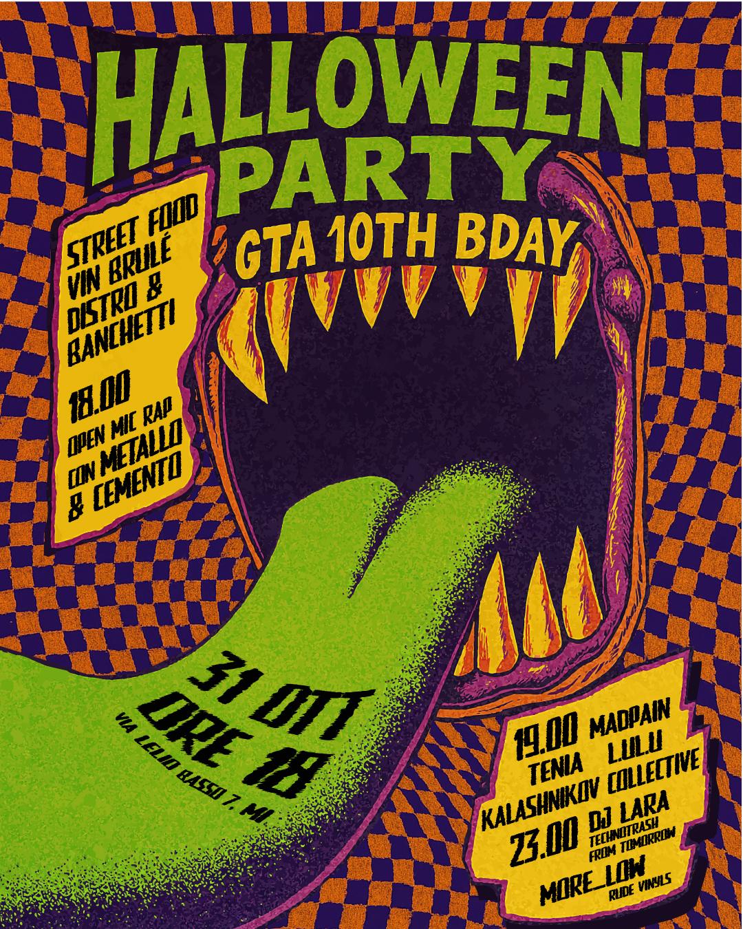 Halloween Party - 10 Anni Di Gta