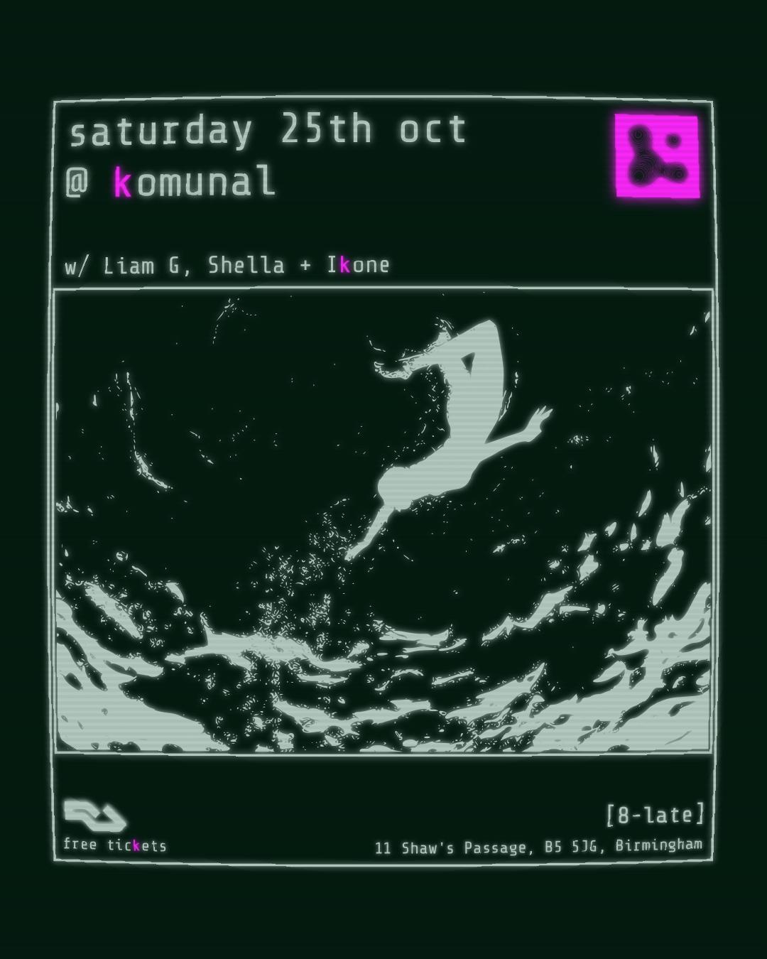 Livestream With Liam G, Shella + Ikone