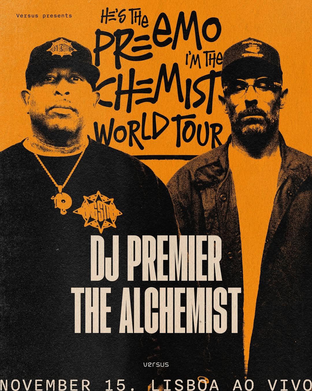 Versus: Dj Premier X The Alchemist Em Lisboa