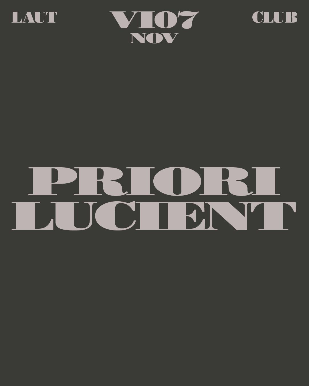 Priori + Lucient