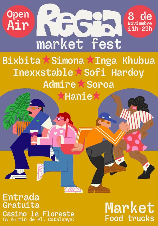 Free Entrance - Regia Market Fest W/ Simona, Bixbita