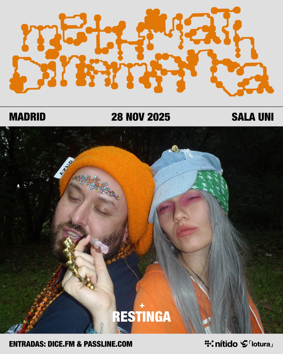 「Lotura」& Nítido Presentan Meth Math & Dinamarca + Restinga