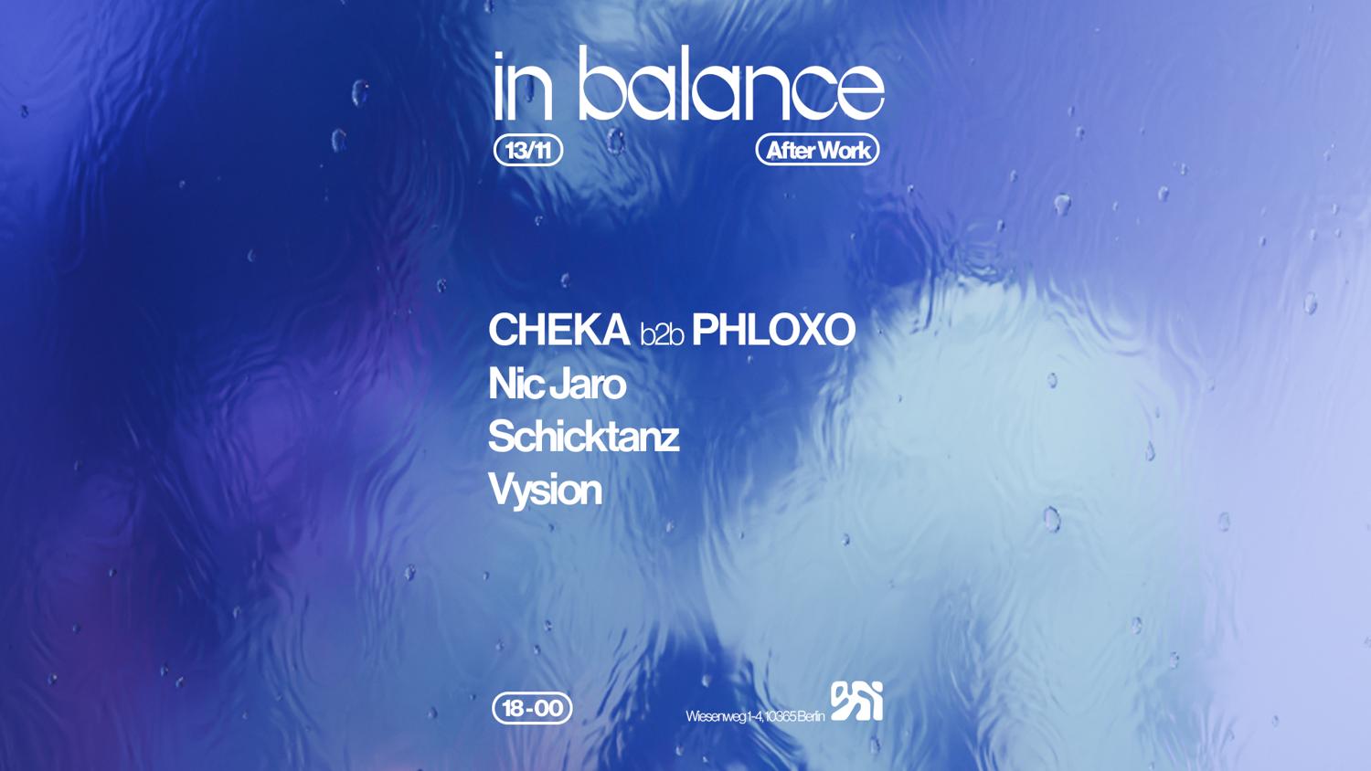 In Balance After Work