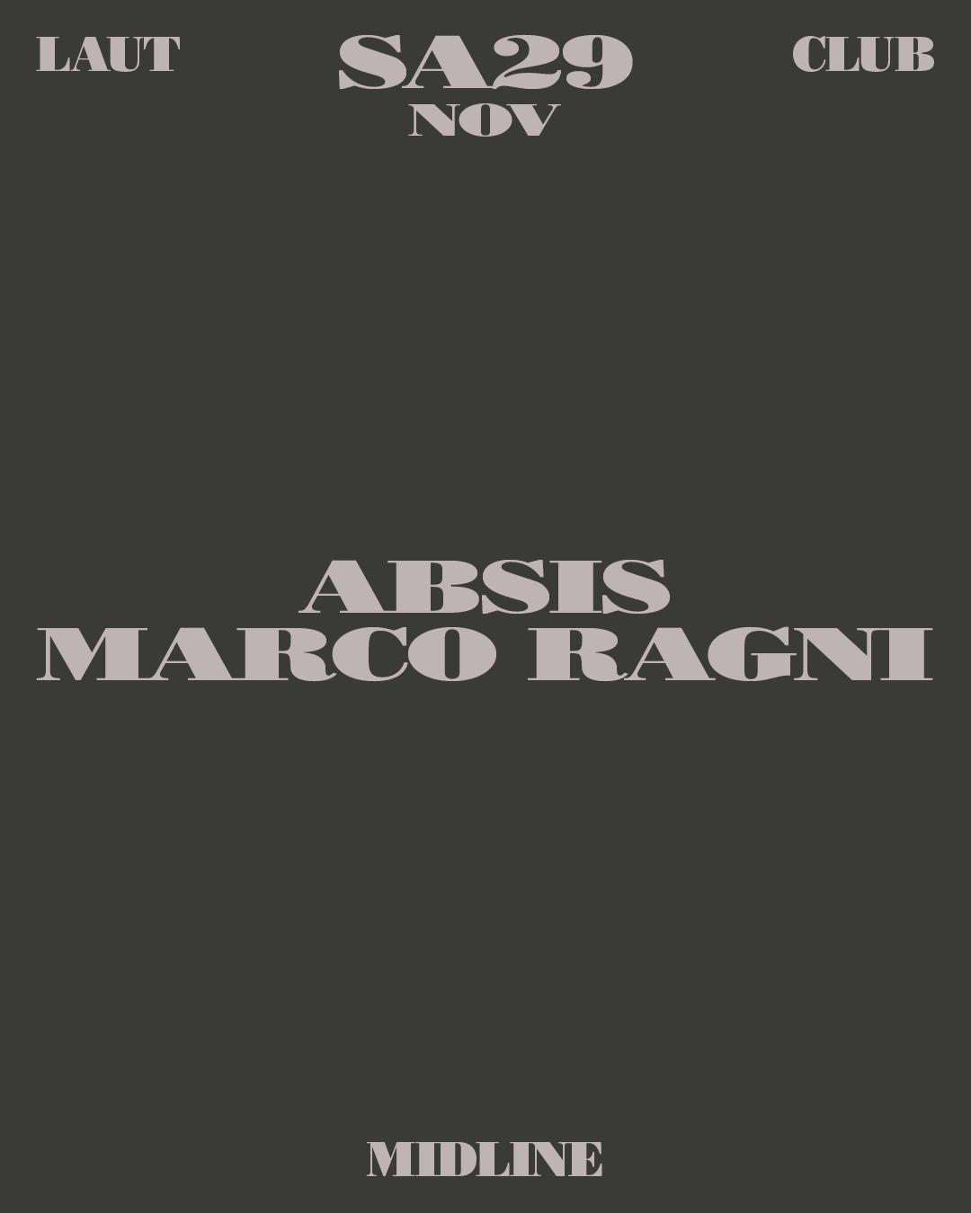 Absis + Marco Ragni