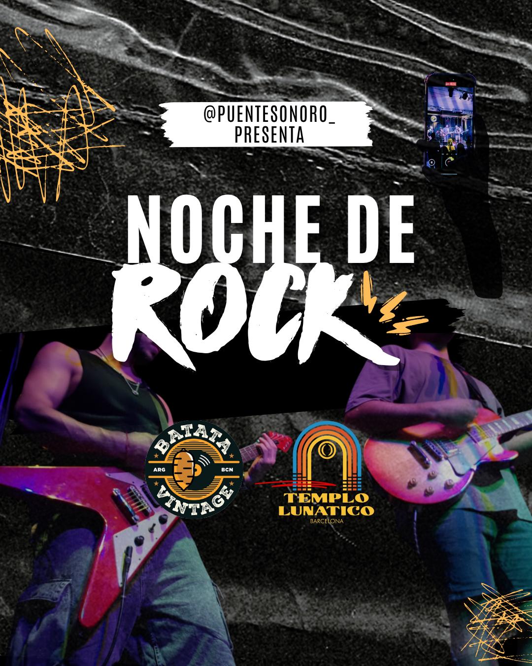 Noche De Rock: Batata Vintage + Templo Lunático
