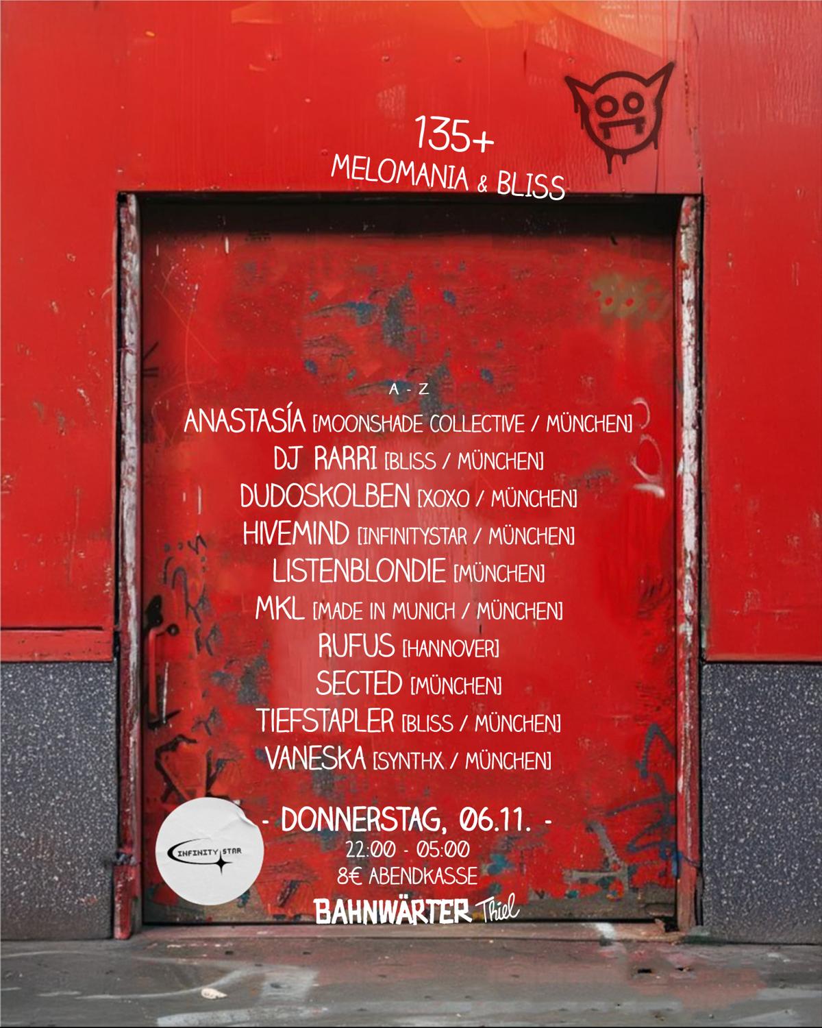 135+ Mit Melomania & Bliss | Bahnwärter Thiel