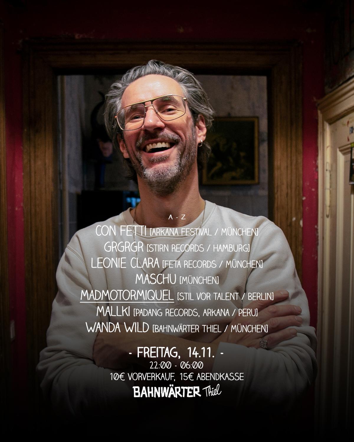 Freitag Mit Madmotormiquel | Bahnwärter Thiel