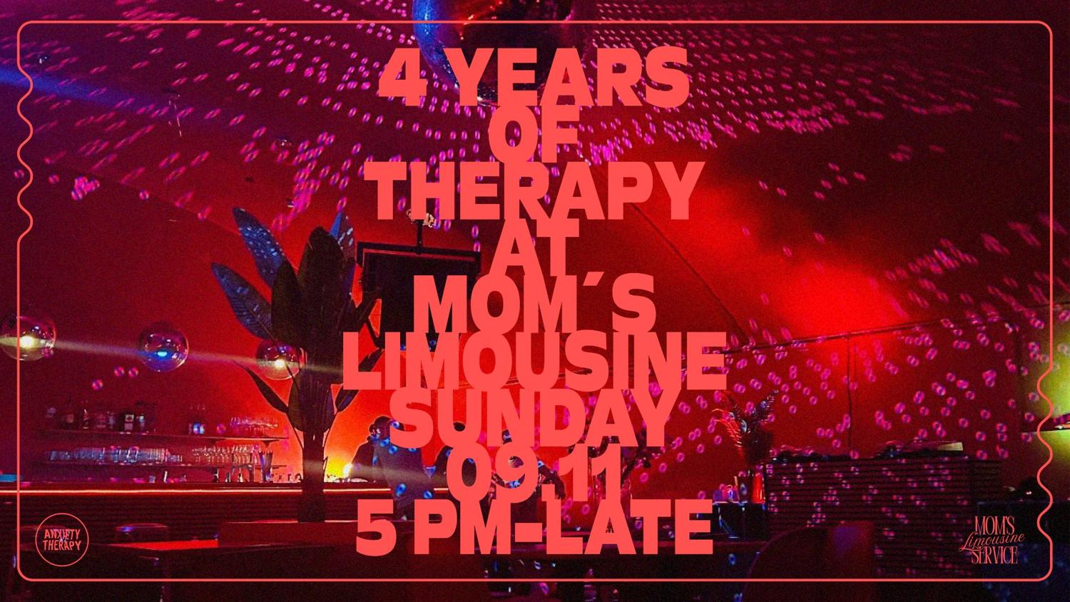 4 Years Of Therapy: Javier Anxiety All Night Long - Free Entry With Ra Ticket