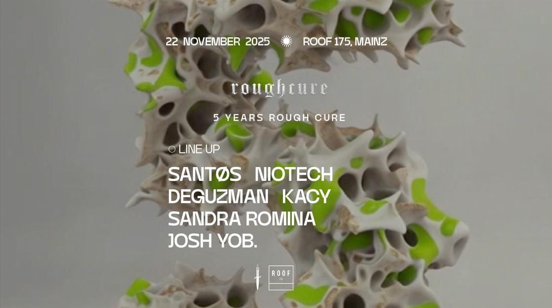 𝖗𝖔𝖚𝖌𝖍 𝖈𝖚𝖗𝖊 5 Years Anniversary / Santos, Niotech, &Crew