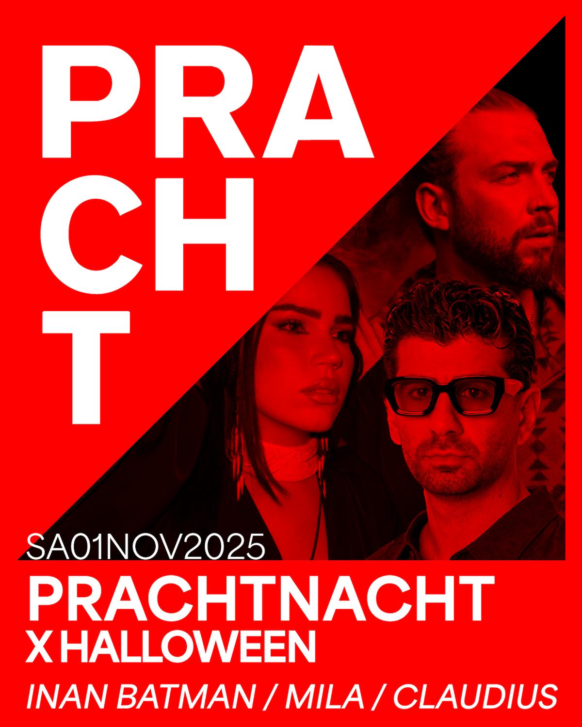 Prachtnacht X Halloween With Inan Batman, Mila, Claudius