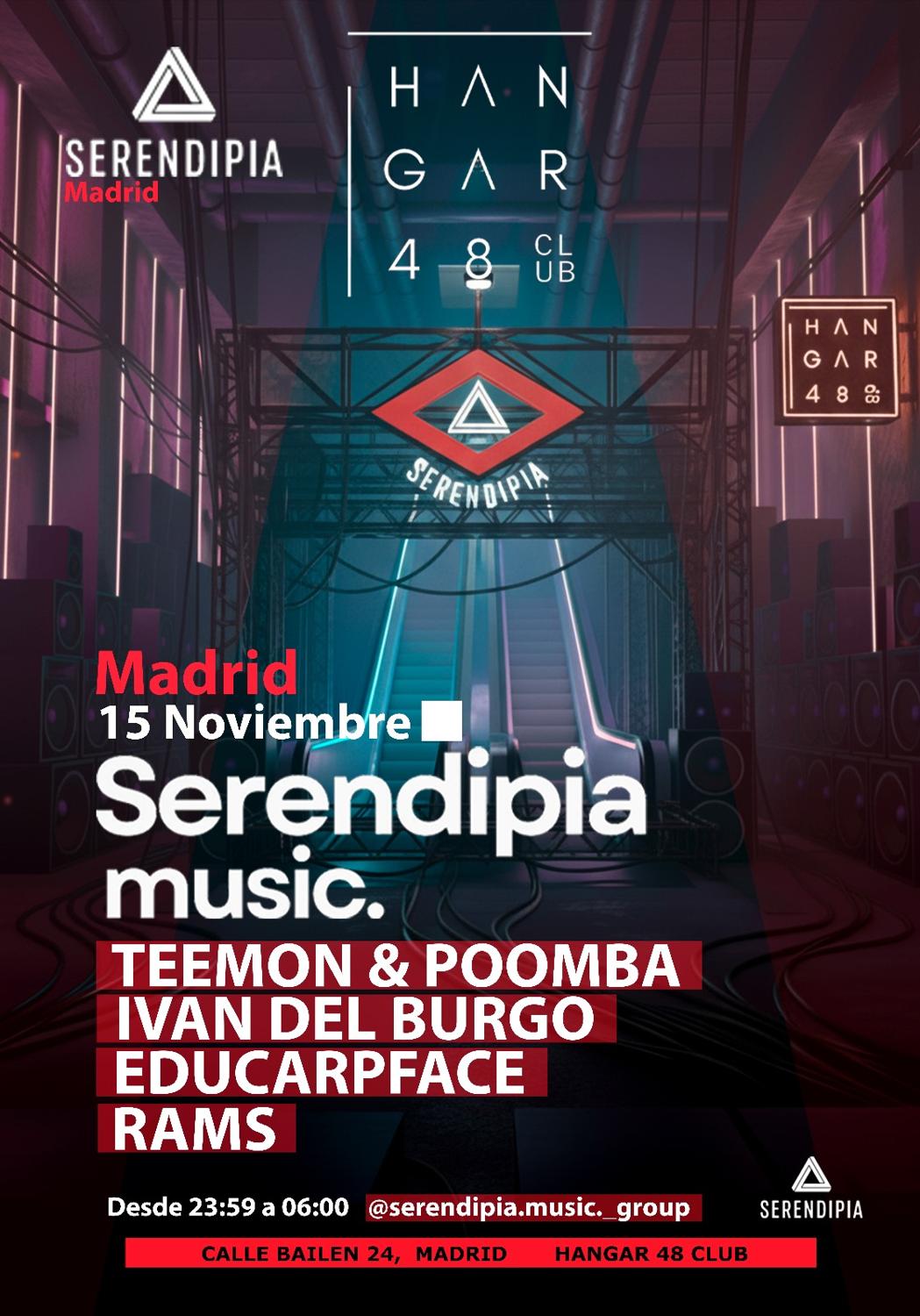 Serendipia Music: Teemon, Poomba, Ivan Del Burgo, Educarpface, Rams