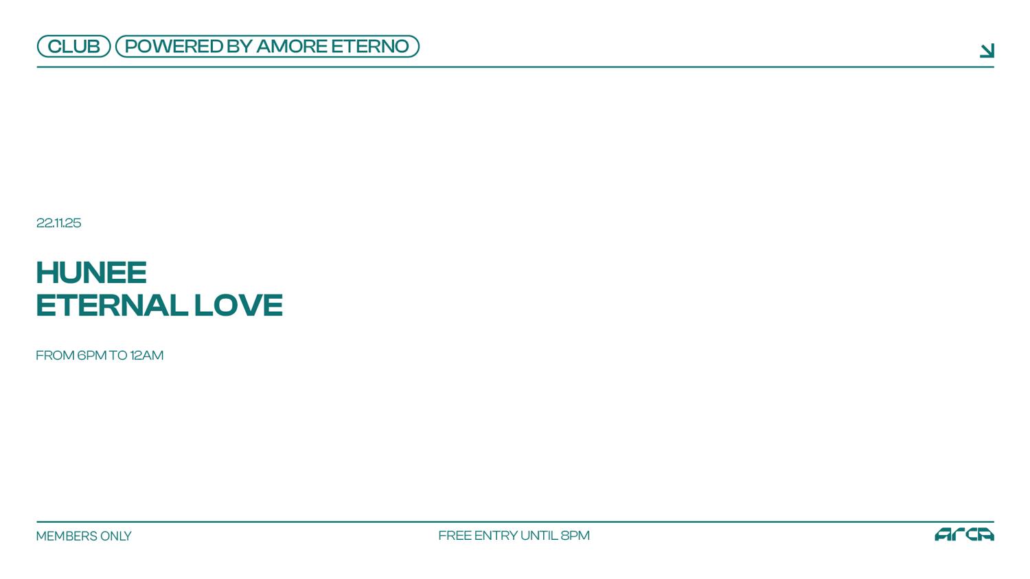 Hunee + Eternal Love Powered By Amore Eterno