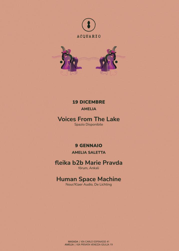 Voices From The Lake // Acquario (Amelia)