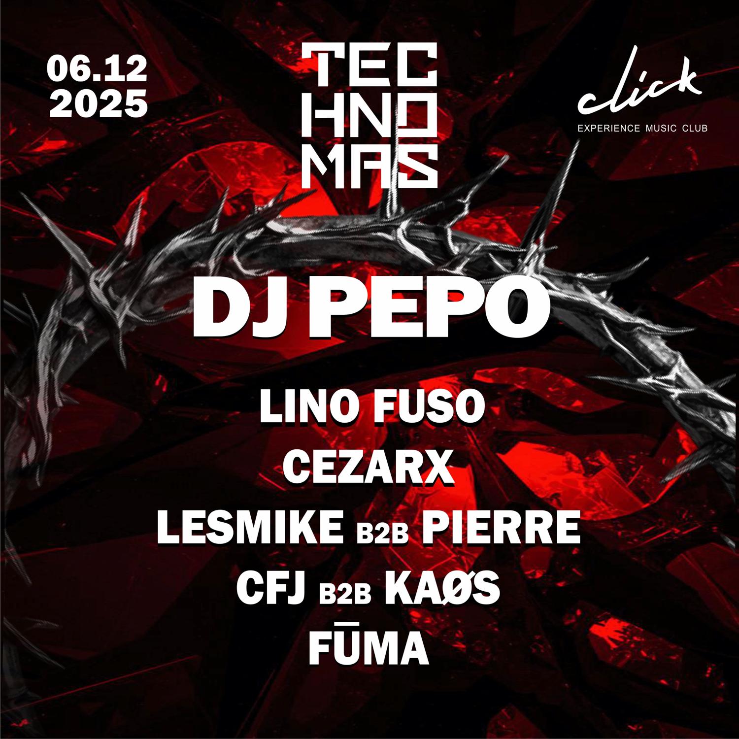 Technomas Present Dj Pepo ,Lino Fuso,Cezarx & More