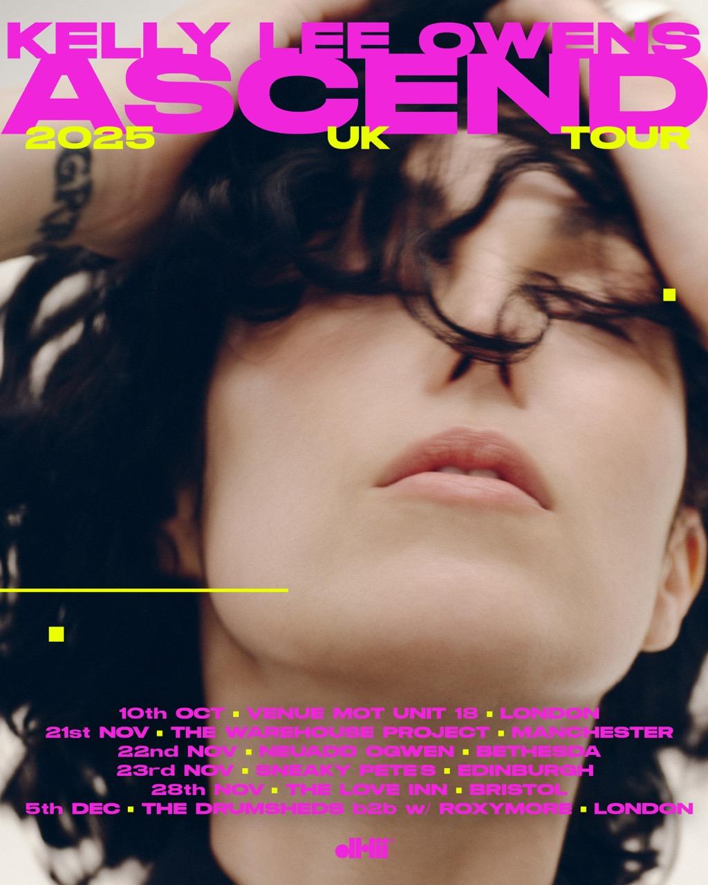 Free Time: Kelly Lee Owens Ascend 2025 Uk Tour