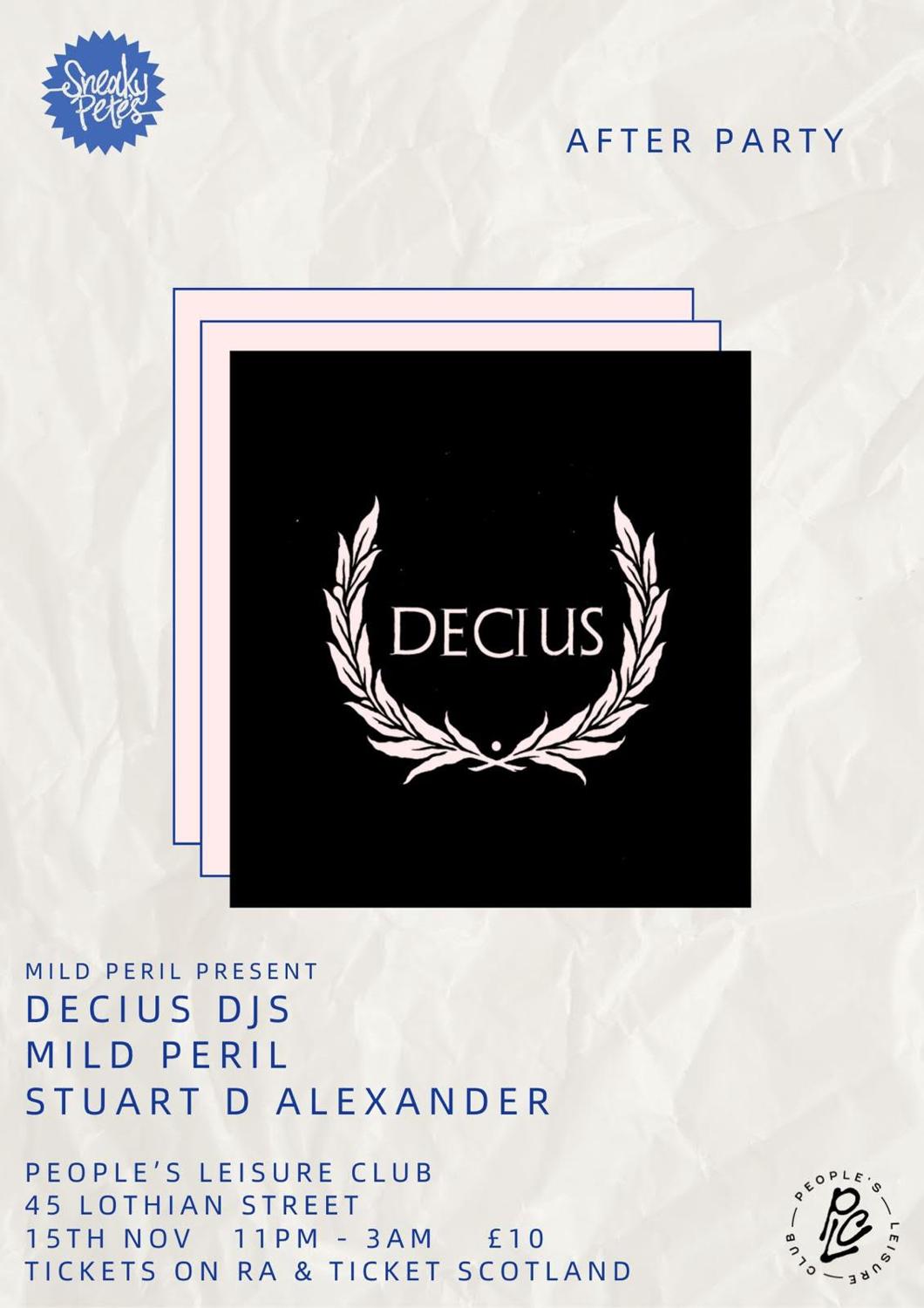 Decius Dj Afterparty