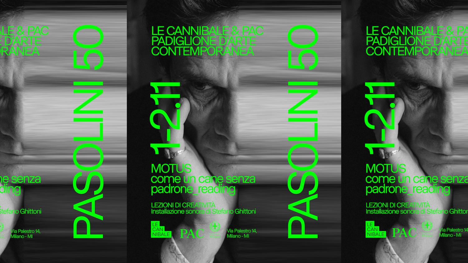 Pasolini 50 - Motous, Stefano Ghittoni