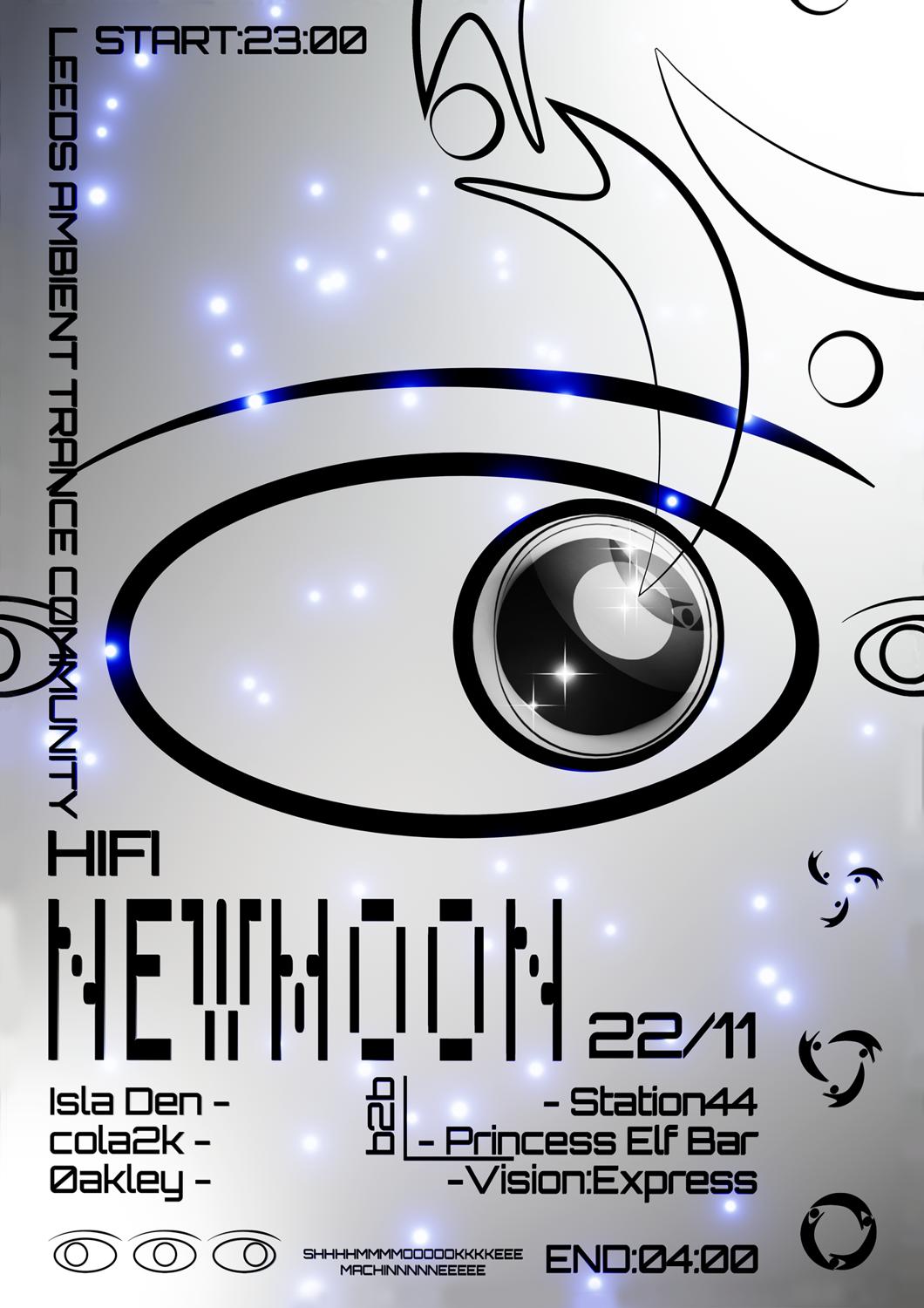 Latc: New Moon (Trance Experience) W/ Isla Den, Cola2K, Princess Elf Bar