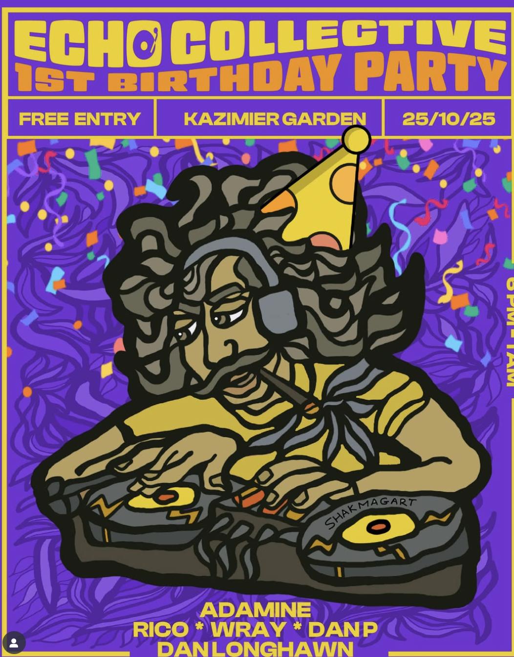 Echo Collective First Birthday Party