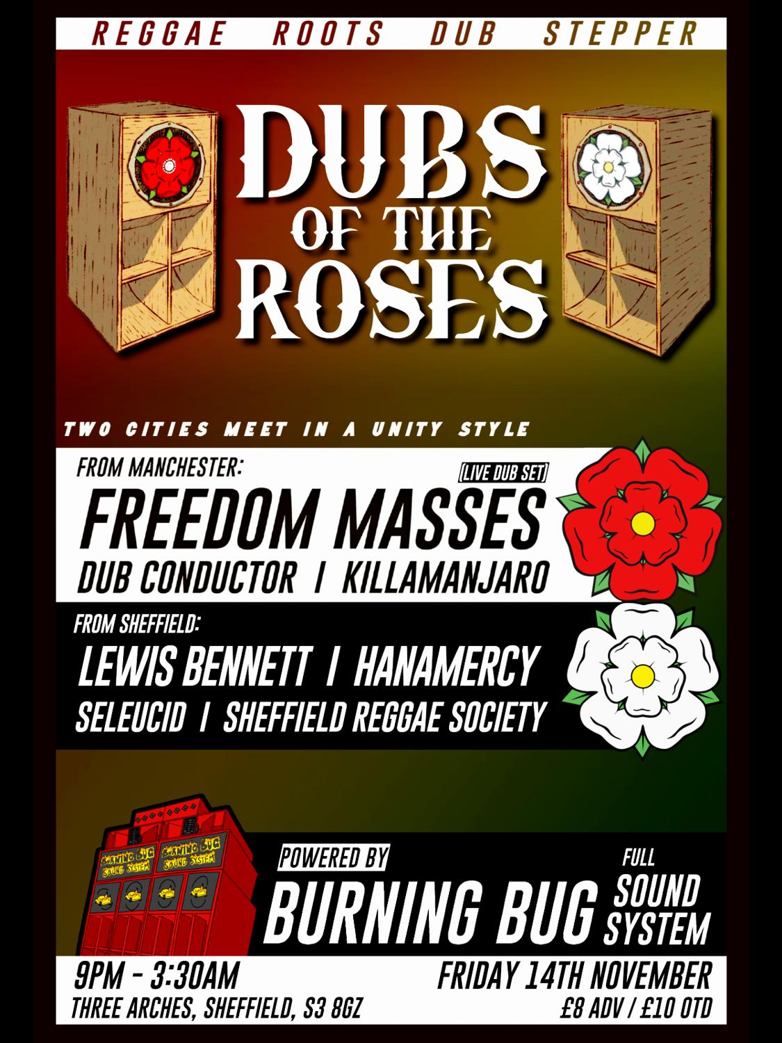 Dubs Of The Roses - Freedom Masses & Dub Conductor