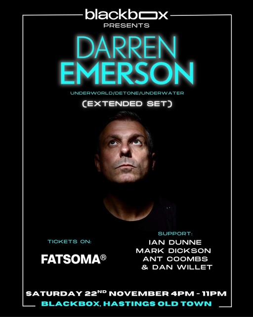 Blackbox Presents: Darren Emerson