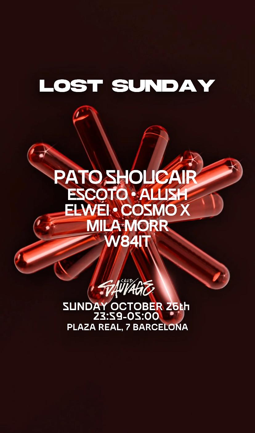 Lost Sunday At Plaza Real [Limited Free Tickets]