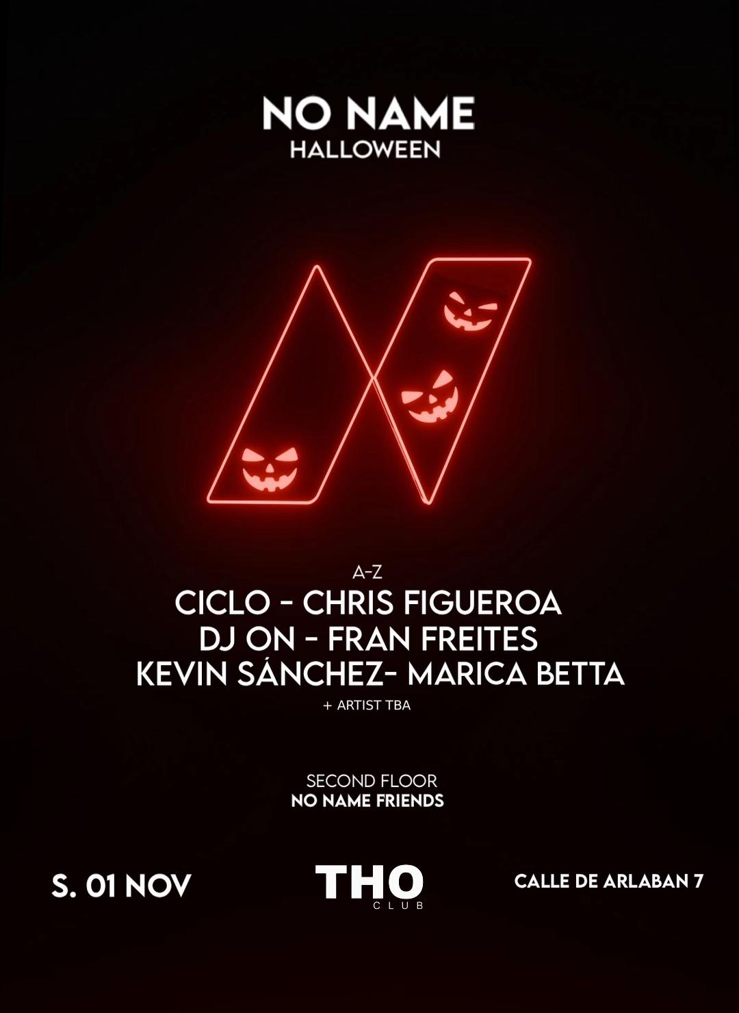 No Name: Halloween Edition (200 Free Tickets)