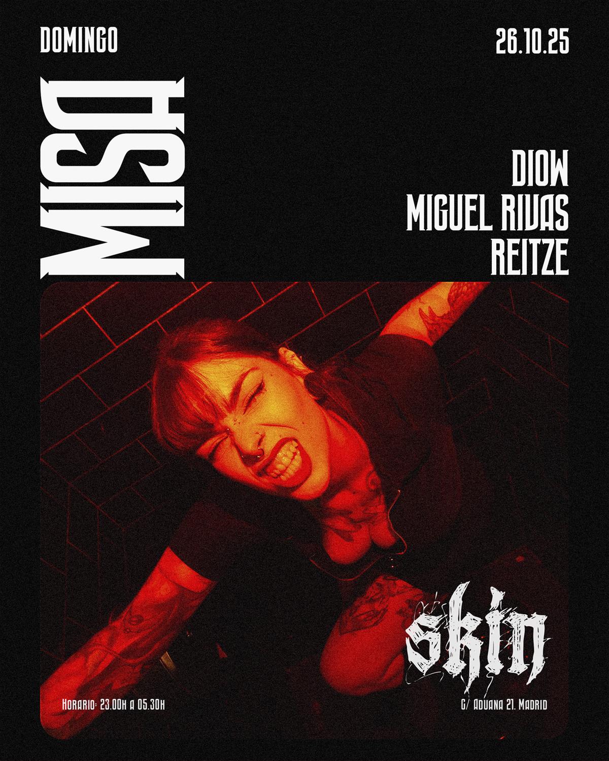 Skin Misa: Diow + Miguel Rivas + Reitze