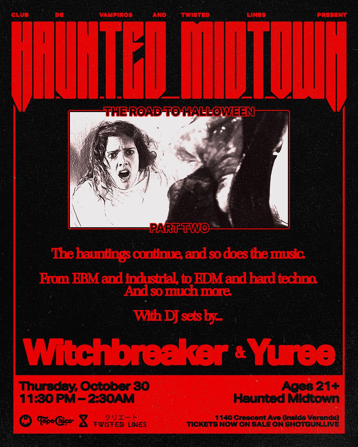 Club De Vampiros & Twisted Lines Present... Haunted Midtown (Part Two)