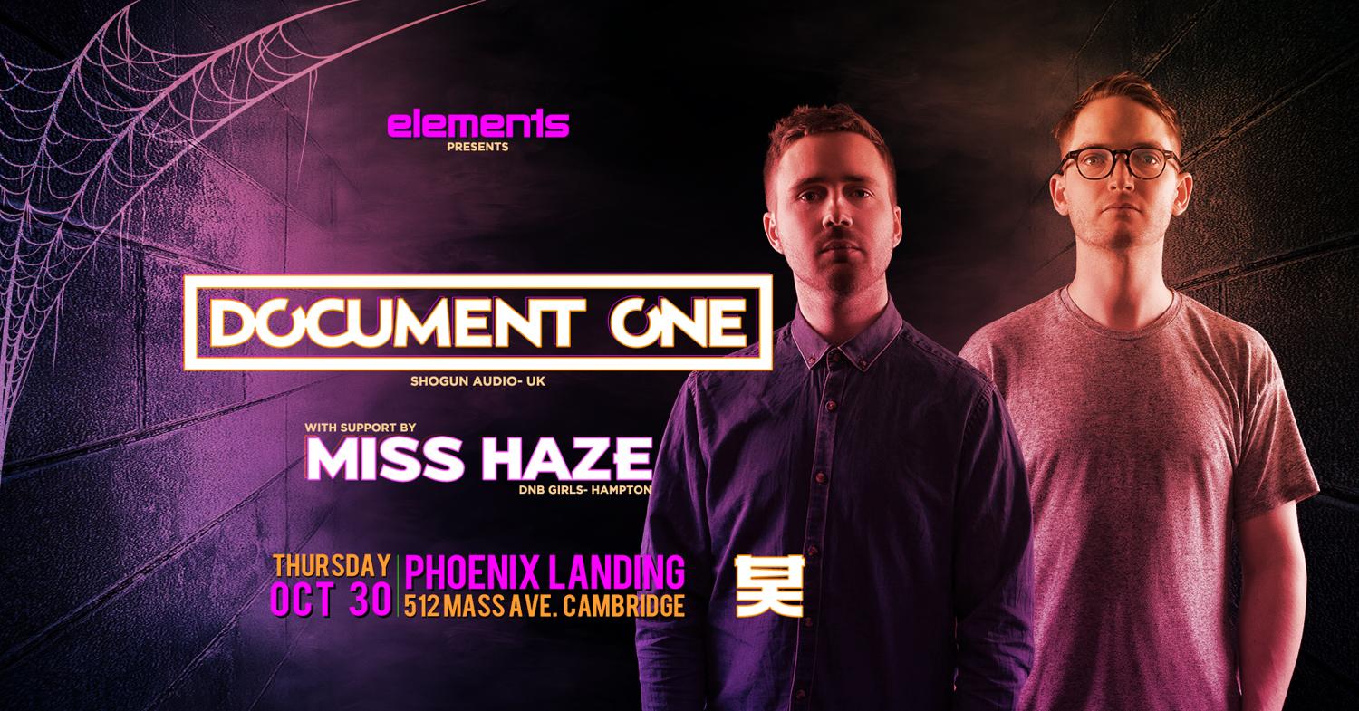 Elements - Document One (Shogun Audio -Uk) + Miss Haze (Dnb Girls)