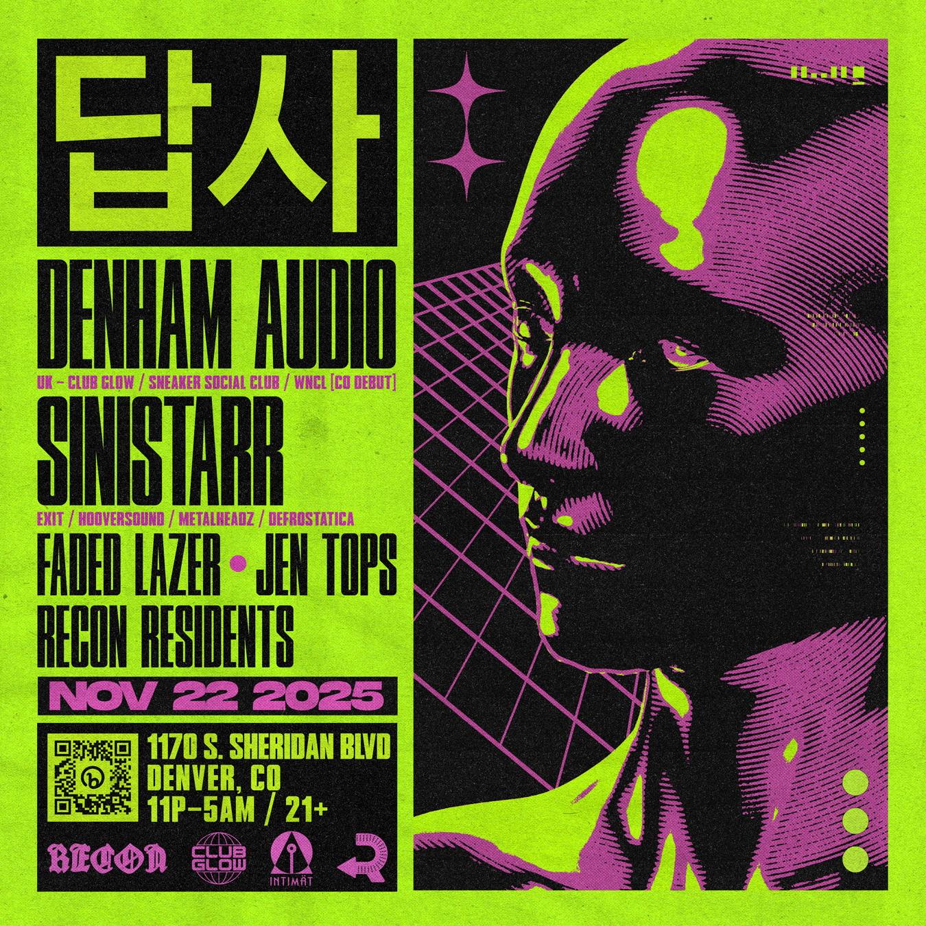 Recon Afters Feat. Denham Audio, Sinistarr, Faded Lazer, Jen Tops, Recon Residents