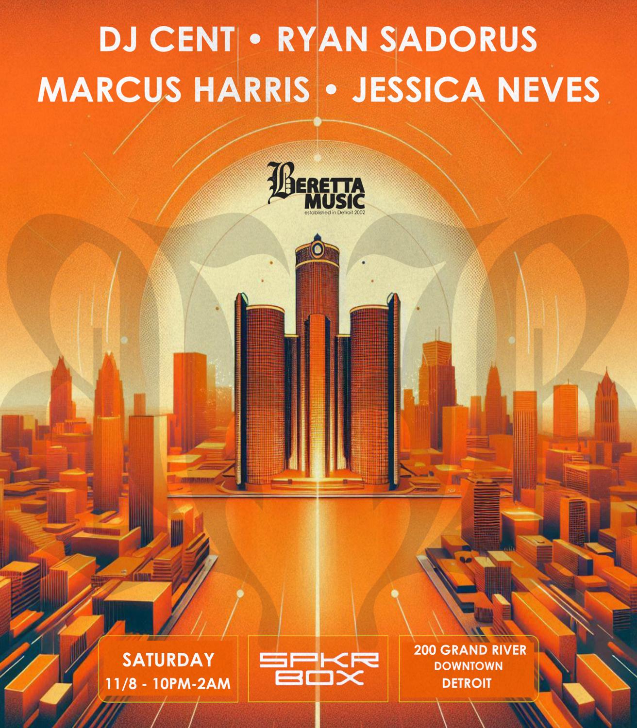 Berettamusic And Friends - Dj Cent, Ryan Sadorus, Marcus Harris, Jessica Neves
