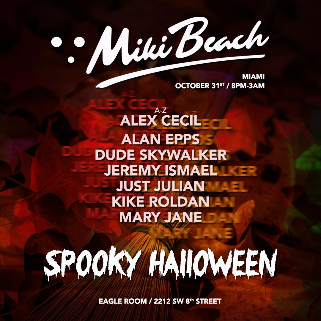 Miki Beach Halloween