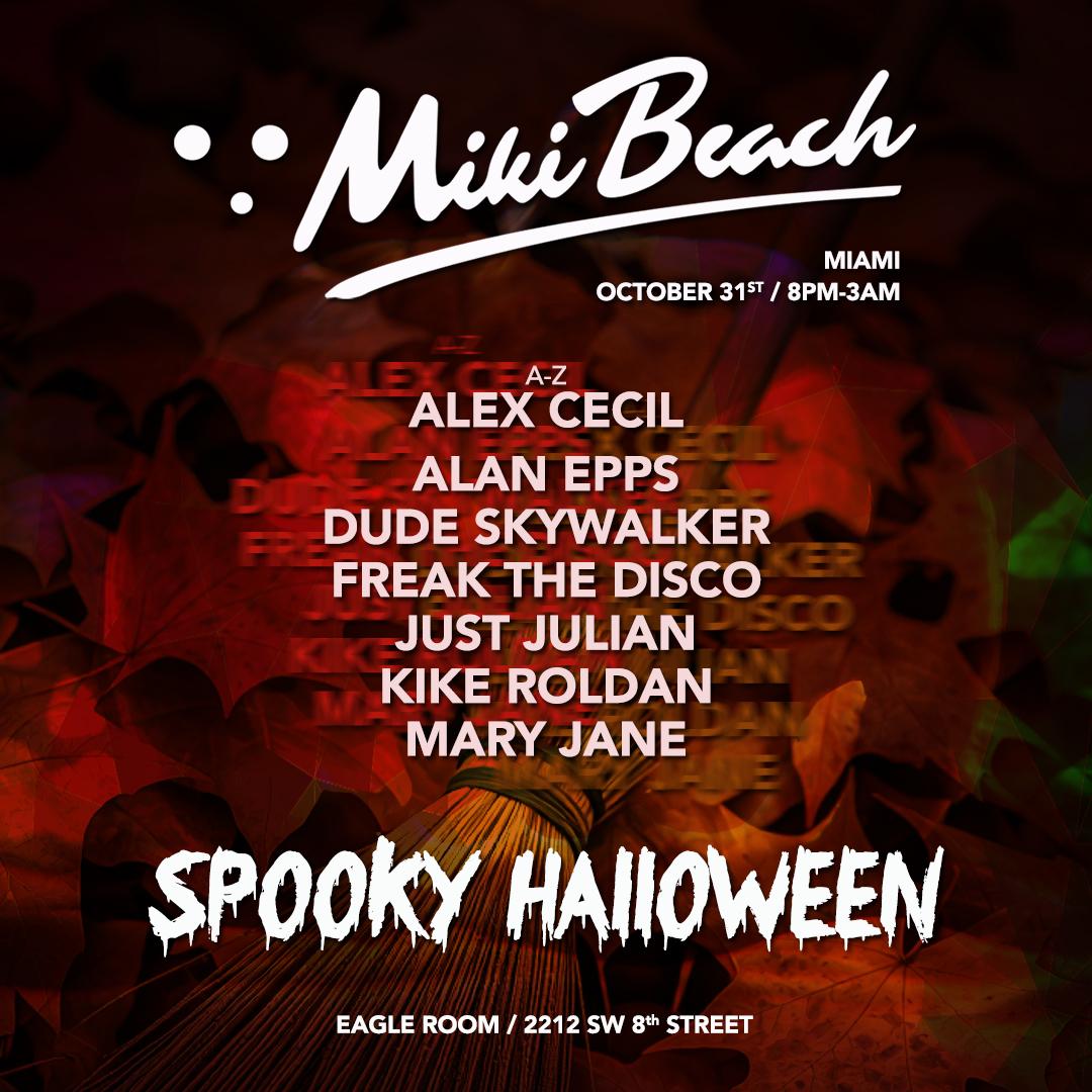 Miki Beach Halloween
