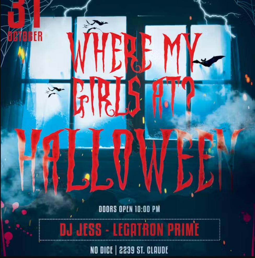 Where My Girls At Halloween Party