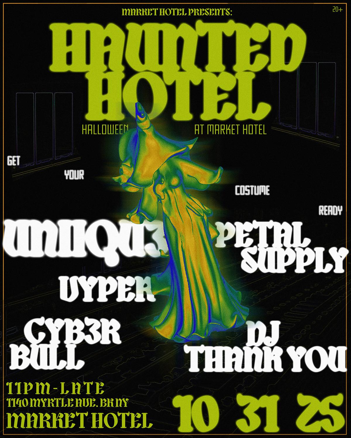 Haunted Hotel: Market Hotel Halloween Party