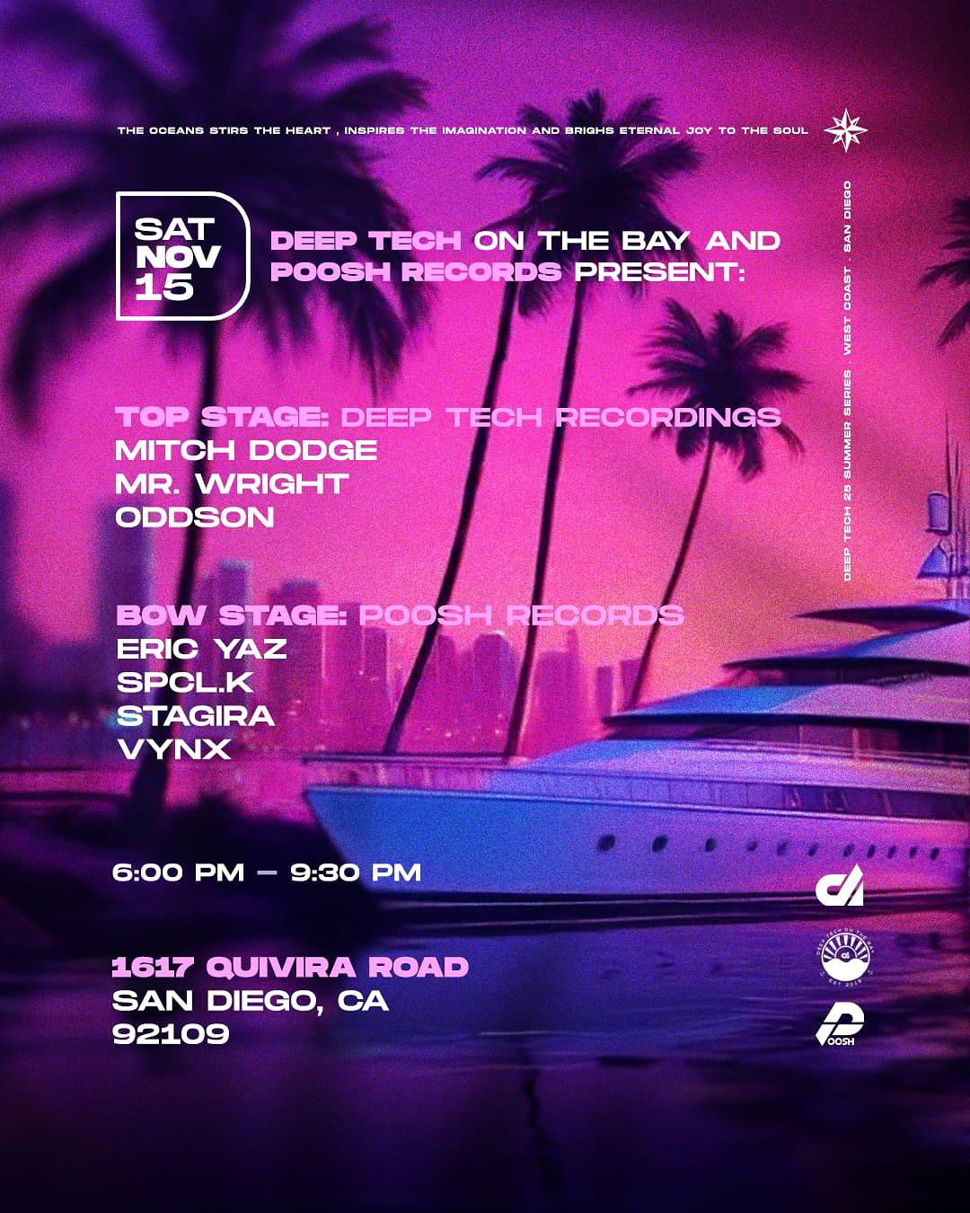 Deep Tech On The Bay 32: Mitch Dodge, Spck.L, Mr. Wright, Oddson, Vynx, Stagira, Eric Yaz