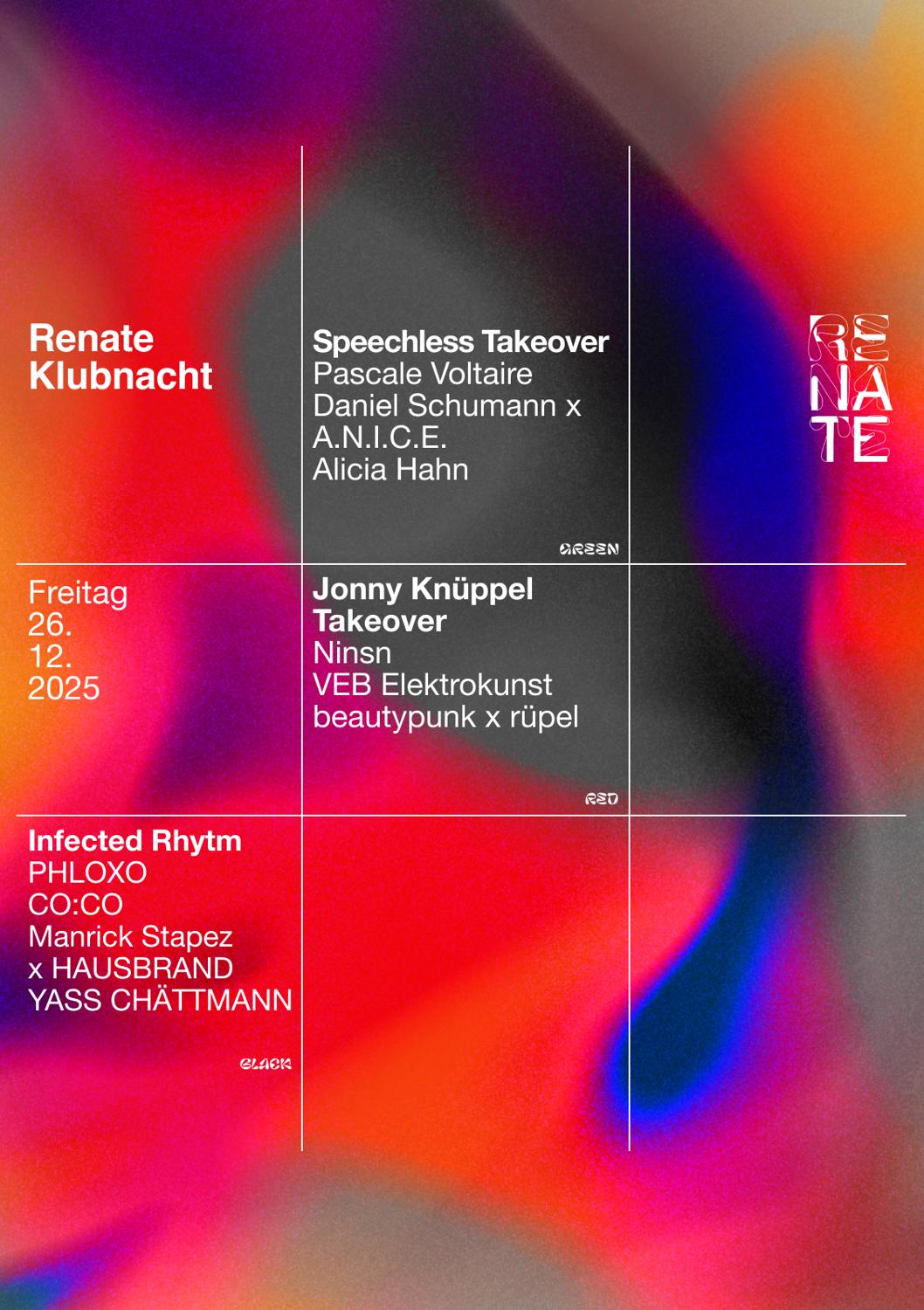 Final Round W Alicia Hahn, Pascale Voltaire, Phloxo, Manrick Stapez, Yass Chättmann, Ninsn