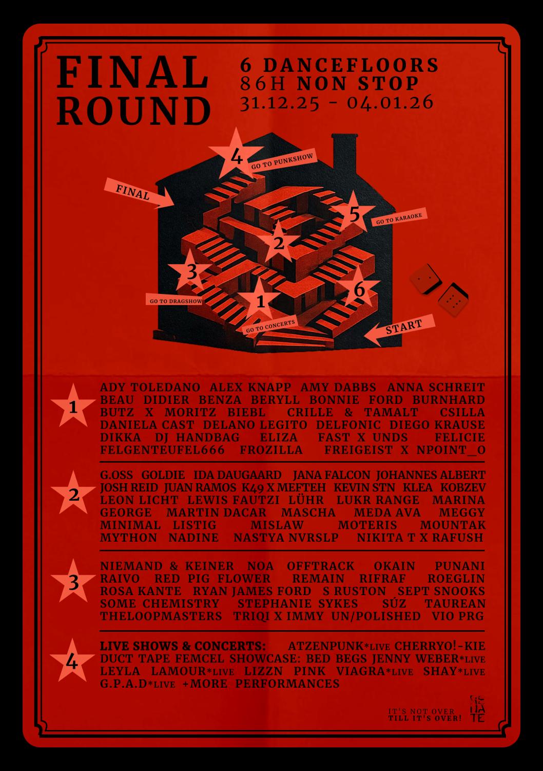 Tʜᴇ Eɴᴅ: Renate Closing 86H W Lewis Fautzi, Felicie, Stephanie Sykes, Beau Didier