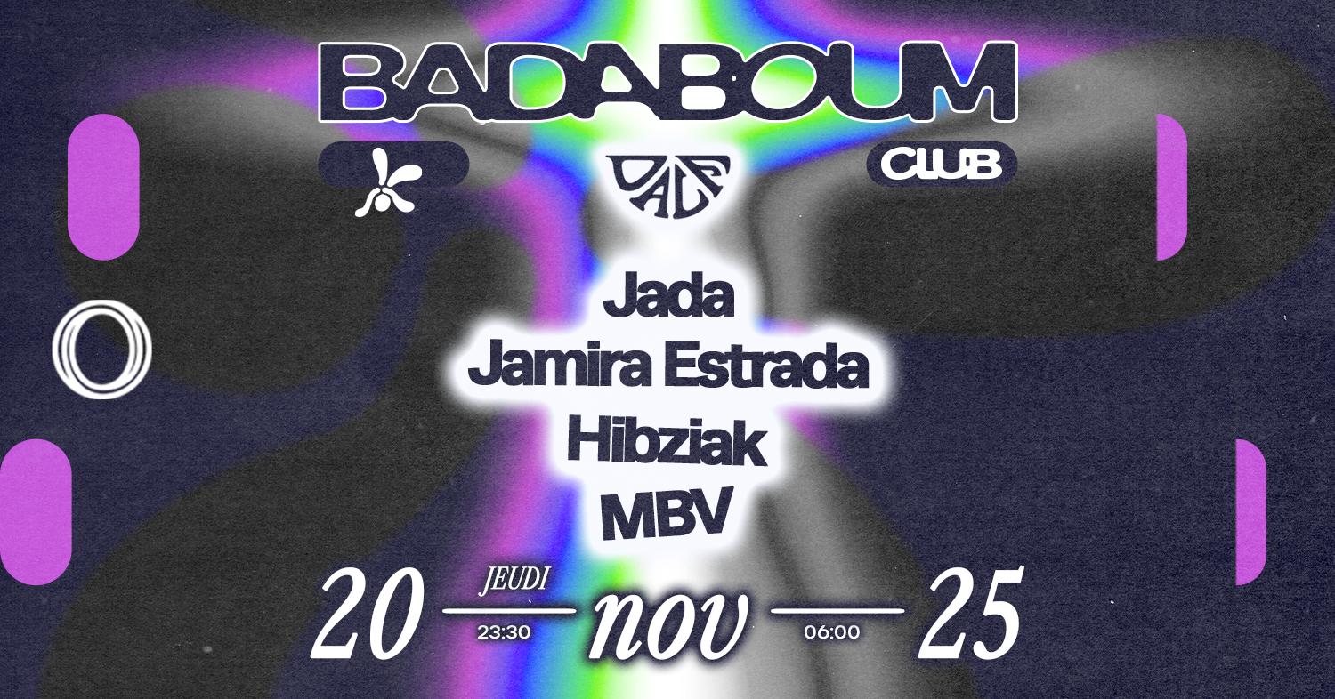 Club — Dalf Records: Jada, Jamira Estrada, Hibiziak, Mbv